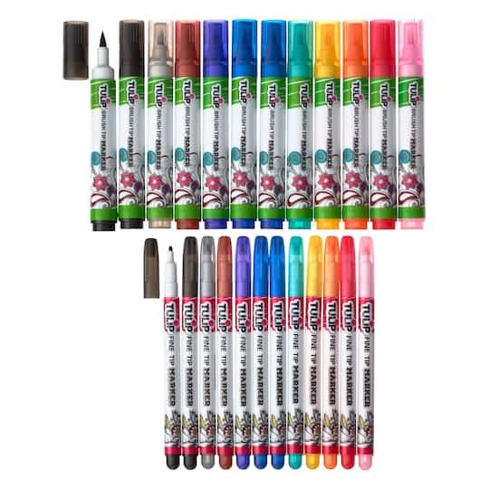 Tulip Ultimate Fabric Markers Rainbow (rainbow) (24 ct)