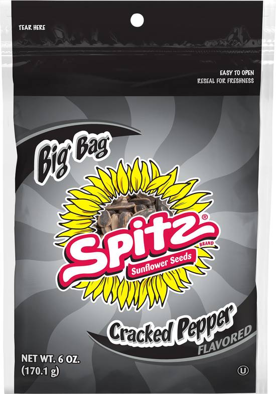 Spitz Big Bag Sunflower Seeds (cracked pepper)