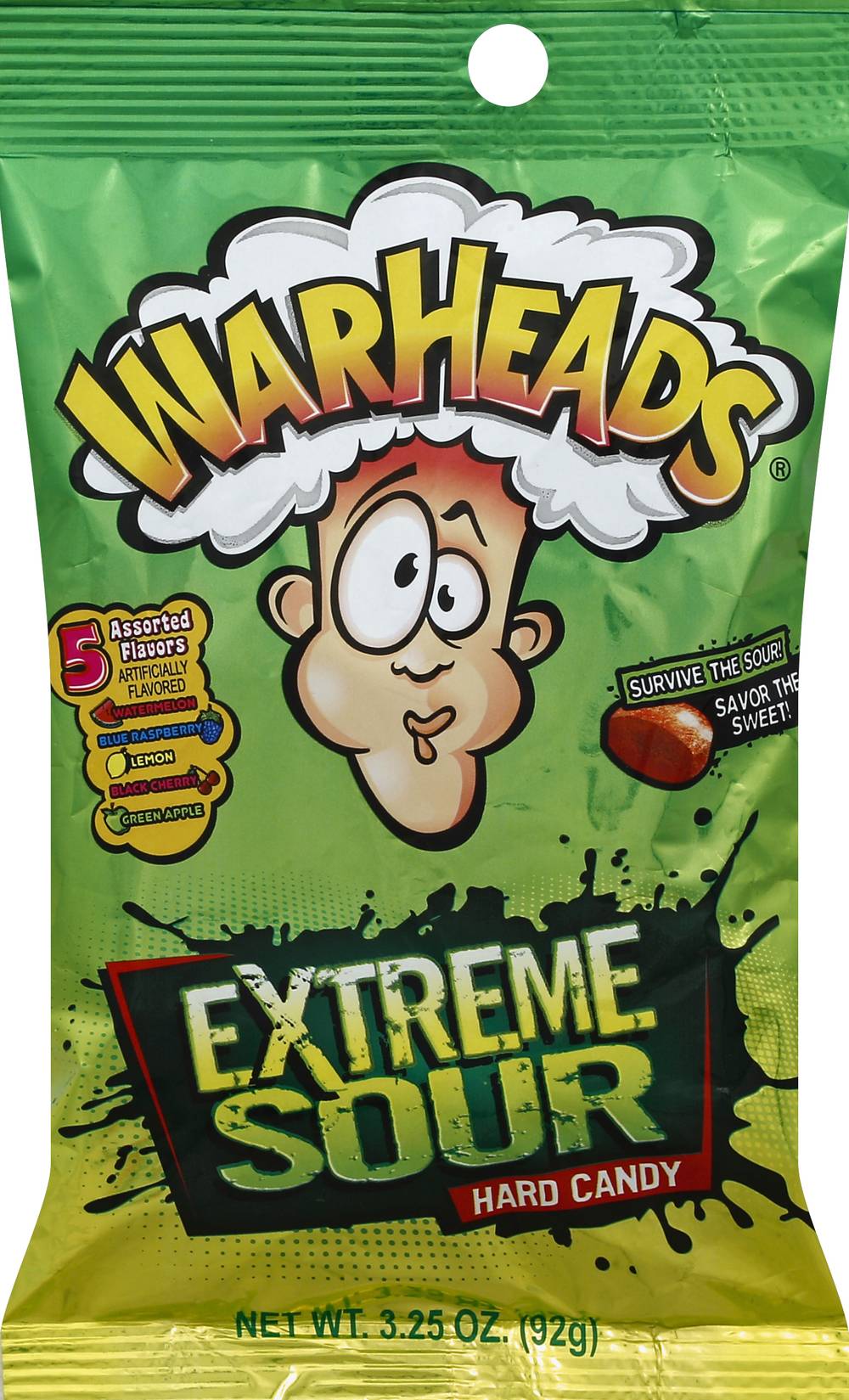 Warheads Extreme Sour Hard Candy (3.25 oz)