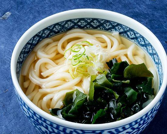 博多 わかめかけうどん Hakata Udon Noodle Soup with Seaweed