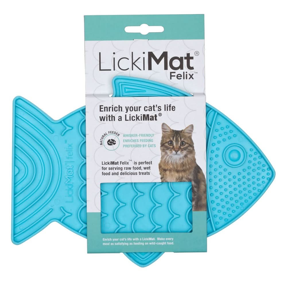 LickiMat Felix Blue Lick Mat, 1 ea