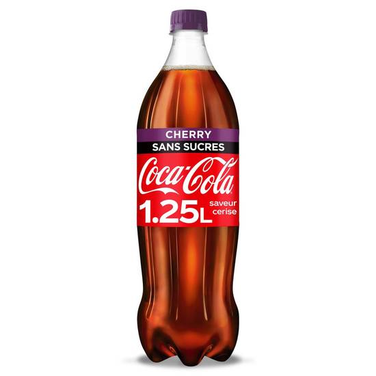 Coca-cola cherry sans sucres 1,25l
