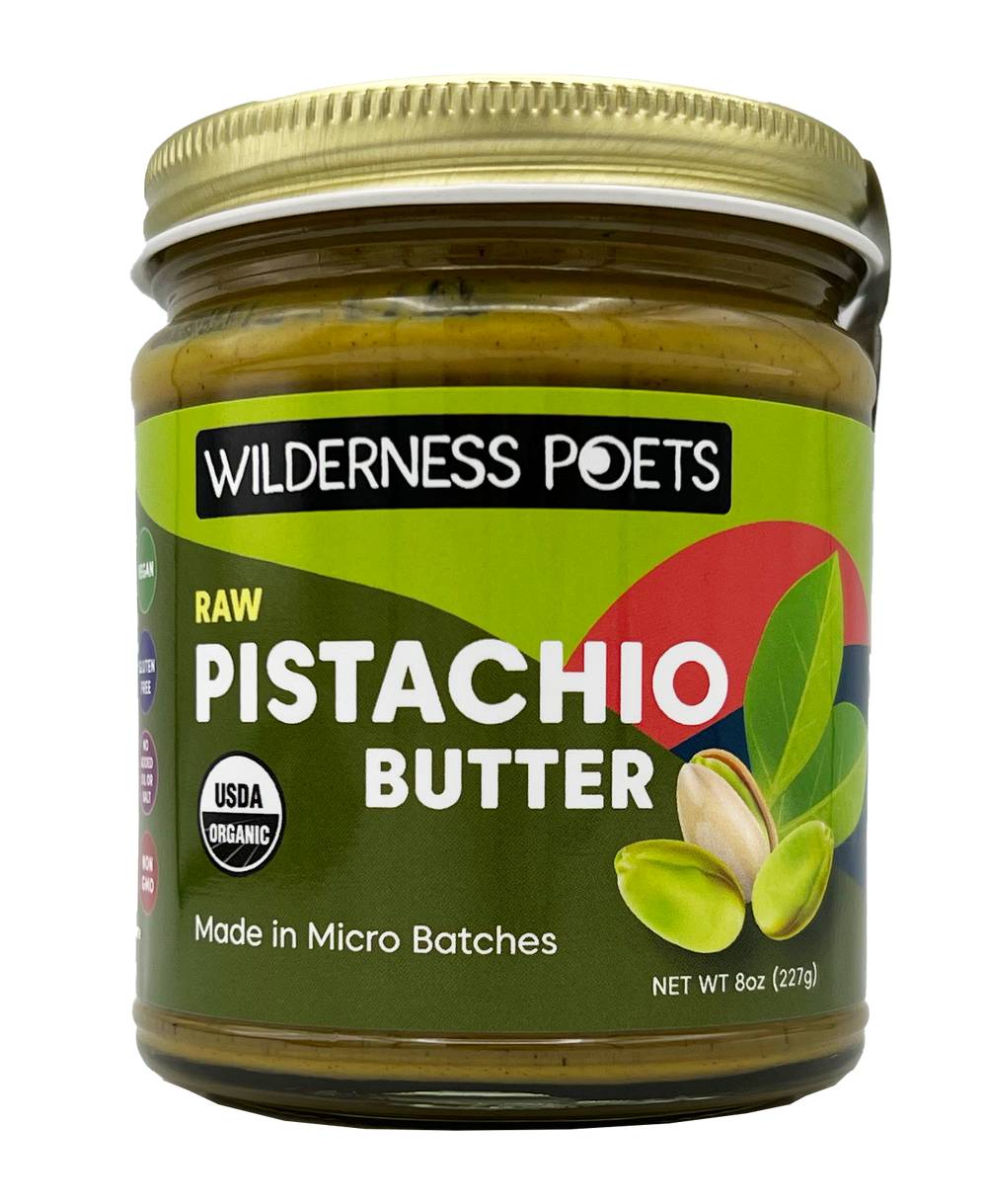 Wilderness Poets · Organic Raw Pistachio Butter (8 oz)