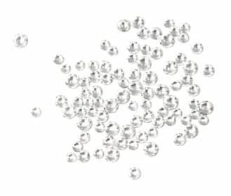 Bead Landing Round Flatback Austrian Crystals Mix, Crystal (90 ct)