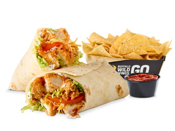 Buffalo Ranch Chicken Wrap