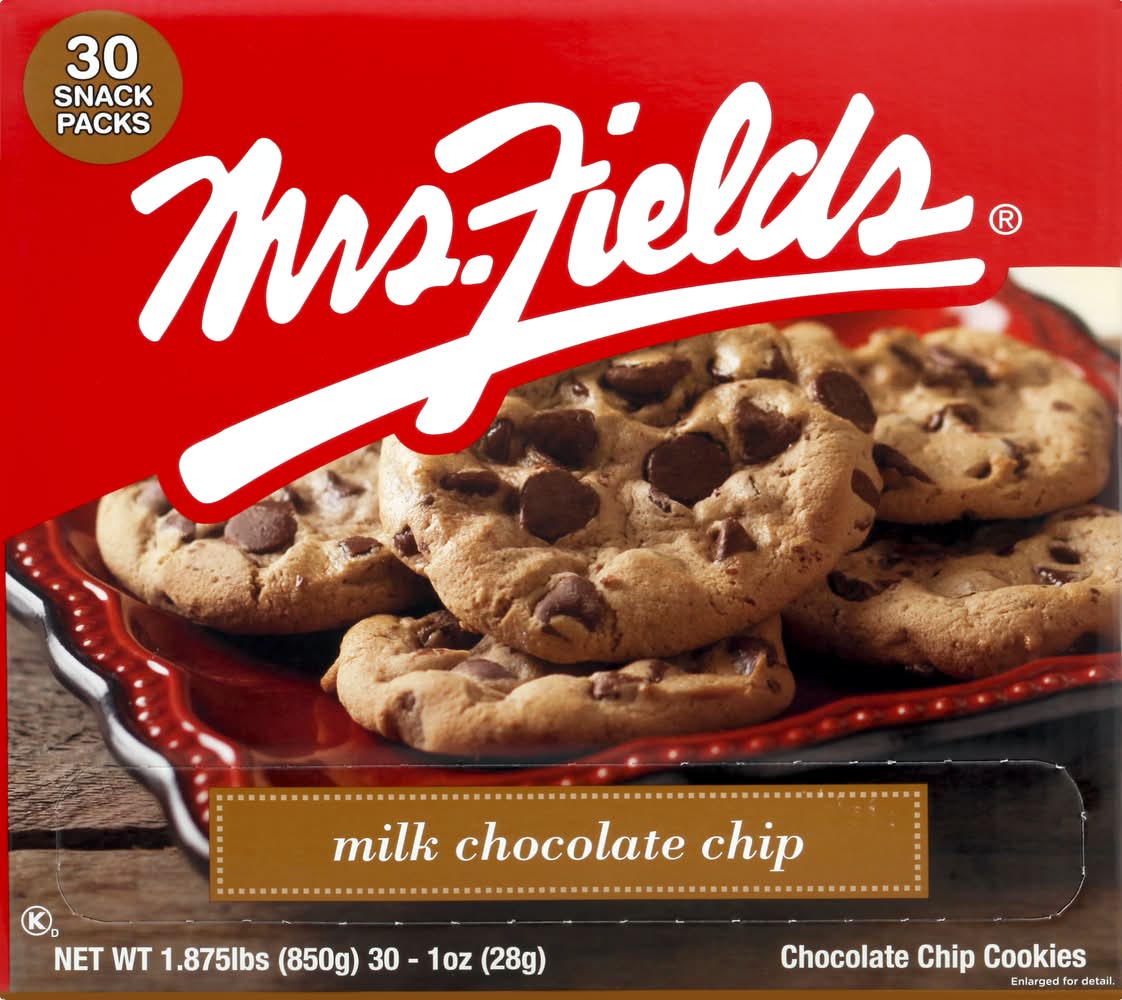 Mrs. Fields Milk Chocolate Chip Cookies (1.8 lbs)