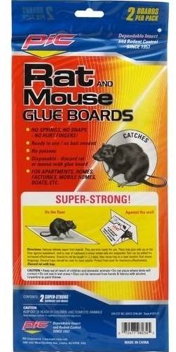 PIC - Glue Rat Large Pre-Baited Boards - 24/2 pk (24 Units)