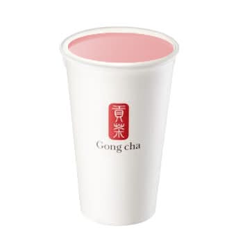 Strawberry Milk Tea - Hot