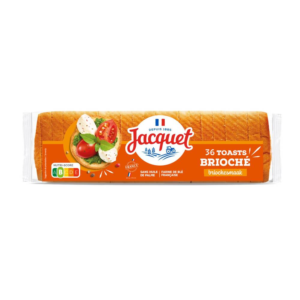 Jacquet - Pain de mie brioché spécial toasts (36)