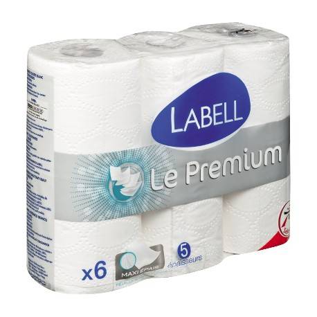 Papier toilette labell