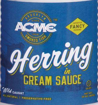 Acme Herring Tidbits in Cream Sauce - 1 gallon