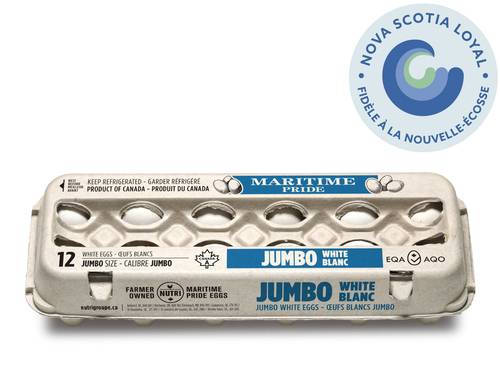 Maritime Pride Jumbo White Eggs (900 g)