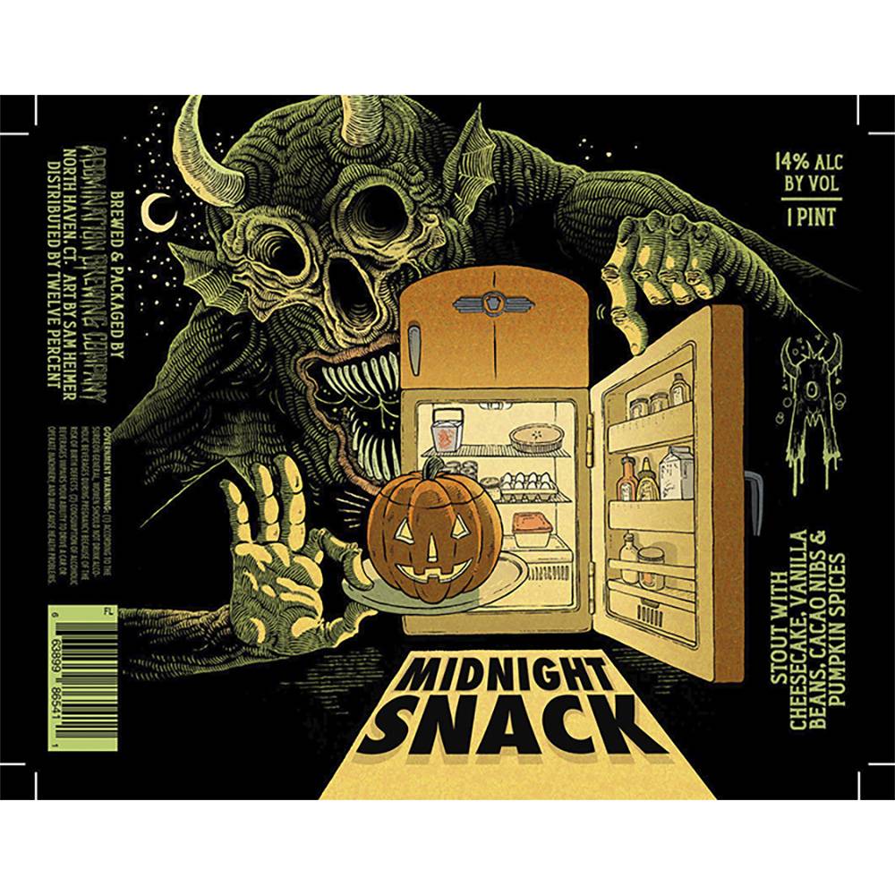 Abomination Midnight Snack Pumpkin Pie (16OZ)