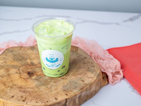 Pistachio Boba Bubble Milk Tea