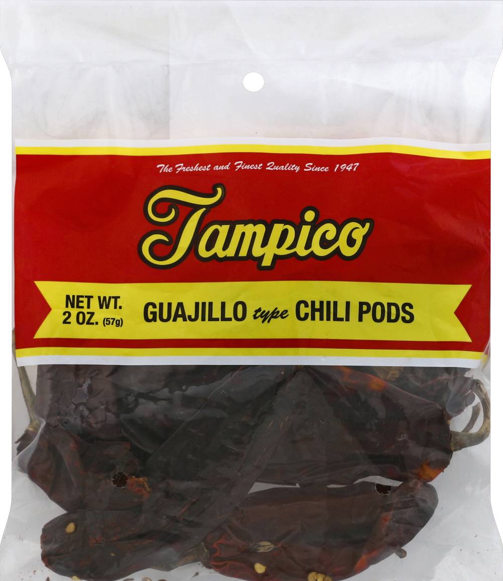 Tampico Guajillo Type Chili Pods (2 oz)