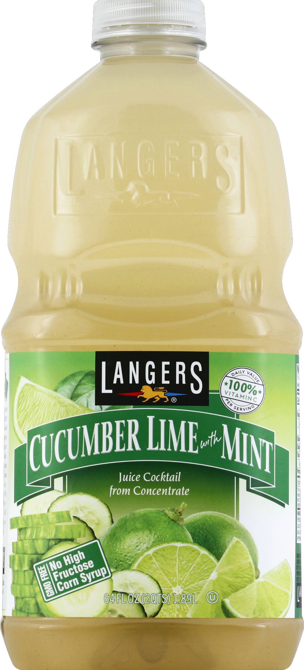 Langers Cucumber Lime With Mint Juice Cocktail (64 fl oz)