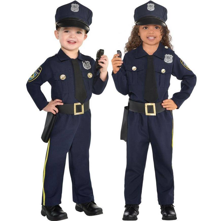 Toddlersae Classic Police Officer Costume - Size - S