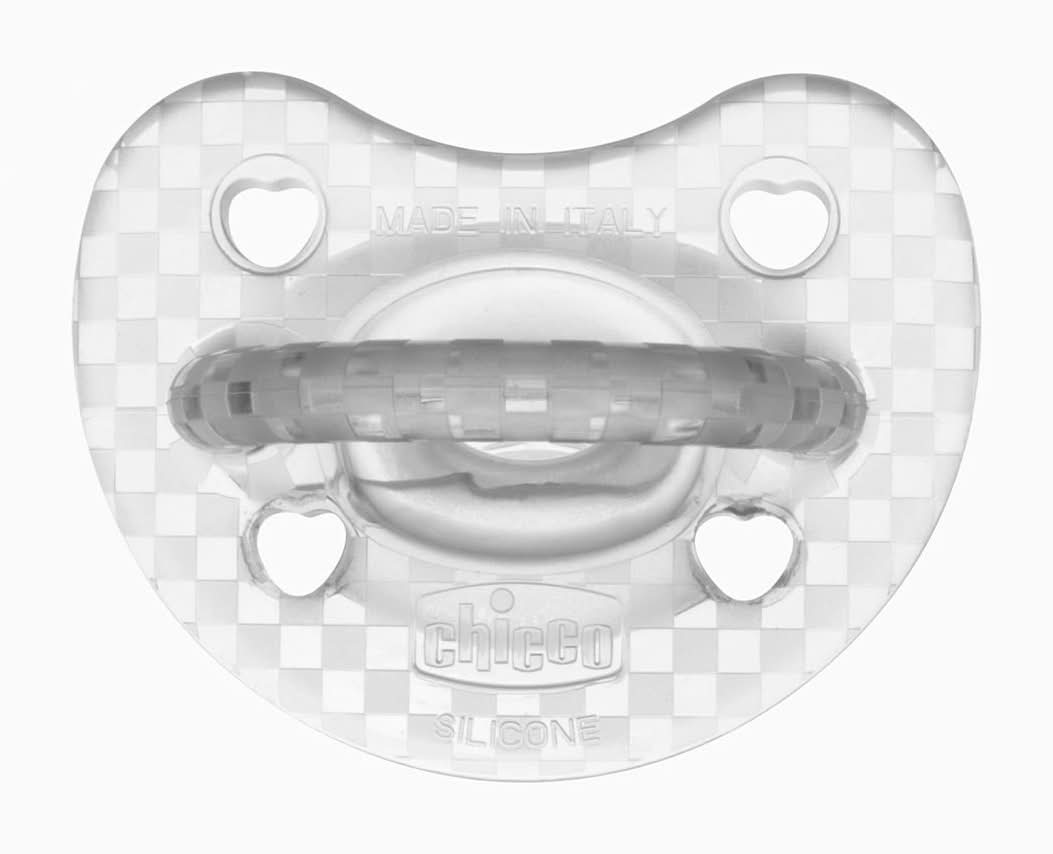 2 Chupetas Chicco Physio Soft 16-36M, Neutral (Única - Único)