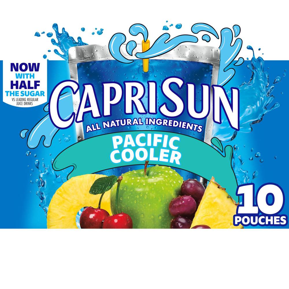 Capri Sun Pacific Cooler Juice (10 ct, 6 fl oz)