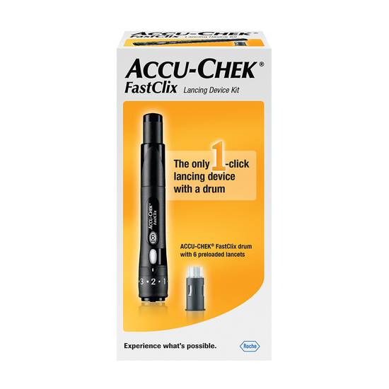 Accu-Chek FastClix Lancing Device Kit (12 ct)