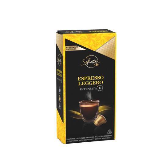 Carrefour Sélection - Café capsules compatibles expresso doux intensité 4 (52 g)