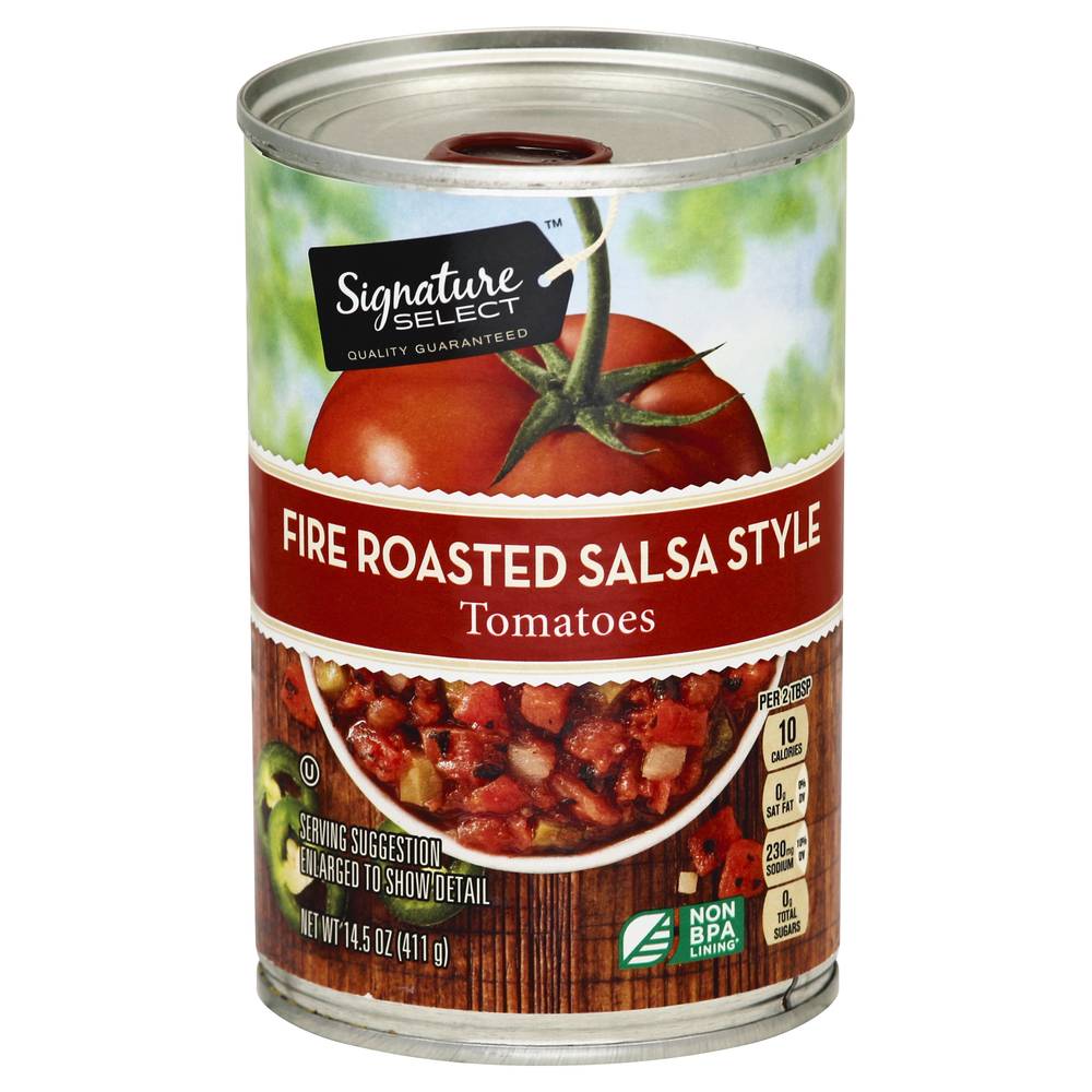 Signature Select Tomatoes Salsa Fire Roasted Style (14.5 oz)