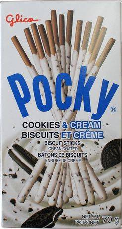 Glico Pocky's Cookie & Cream Coated Biscuit Stick (70 g)