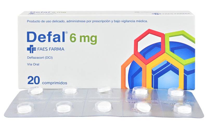 DEFAL COMP 6MG CAJ*20