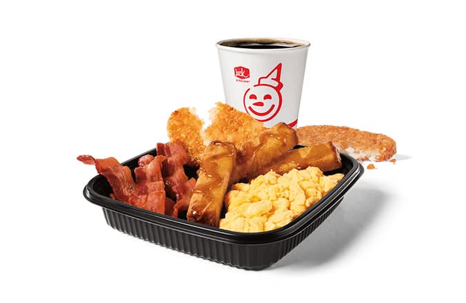 3PC Classic French Toast Sticks Platter w/ Bacon Combo