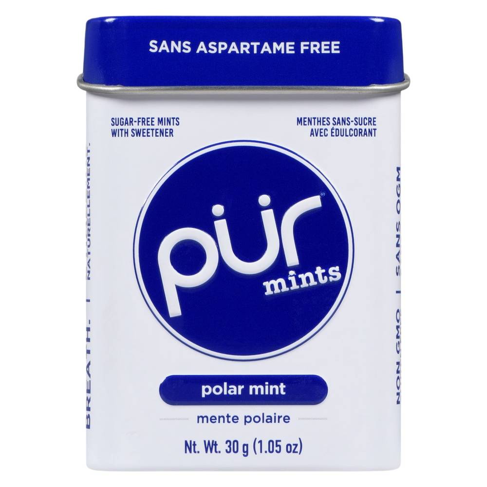 Pür Mints Polar Mint Hard Candy (30g)