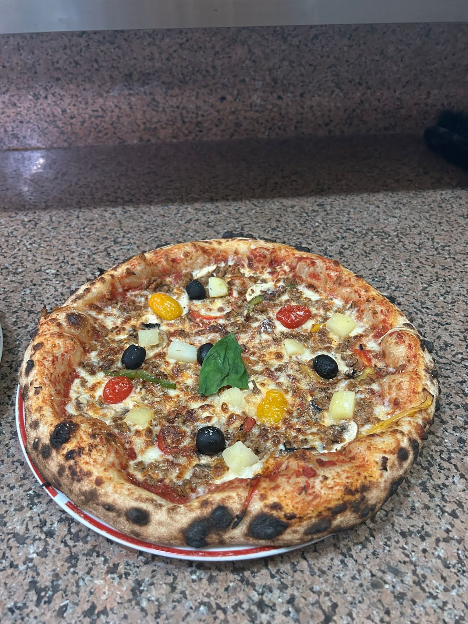 Pizza bolognaise
