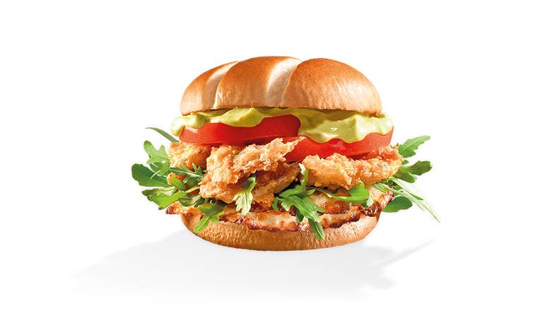 Burger Rybaka z Boczniakami