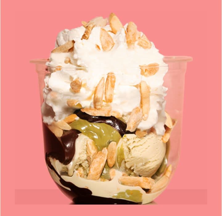 Sicilian Pistachio Cream Sundae