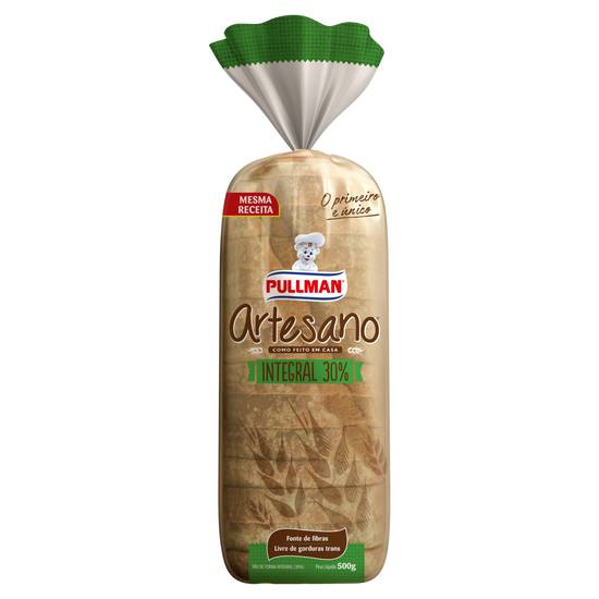 Pullman pão de forma artesano integral 30% (500 g)
