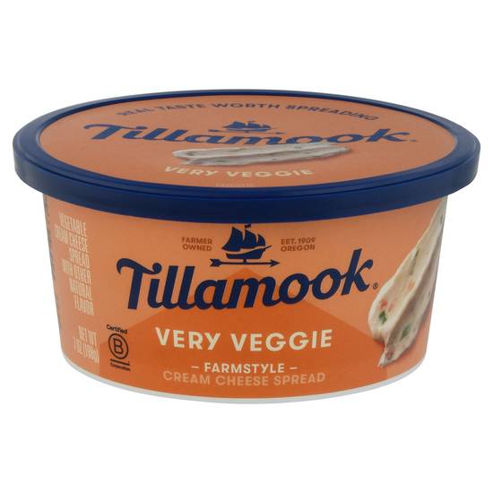 Tillamook Farmstyle Very Veggie Cream Cheese Spread (7 oz)