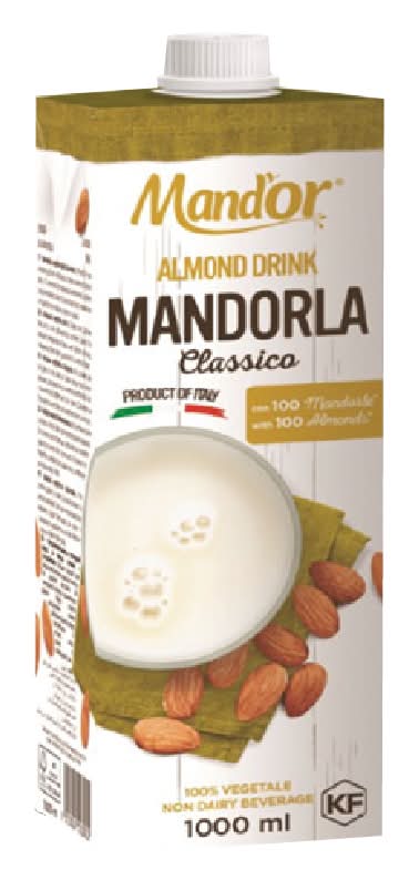 義大利 Mandor 杏仁飲-原味1L <1L公升 x 1 x 1PC個>