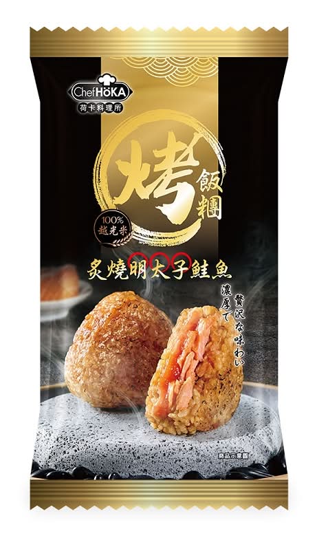 荷卡 炙燒明太子鮭魚烤飯糰 <105g克 x 2 x 1Bag包>