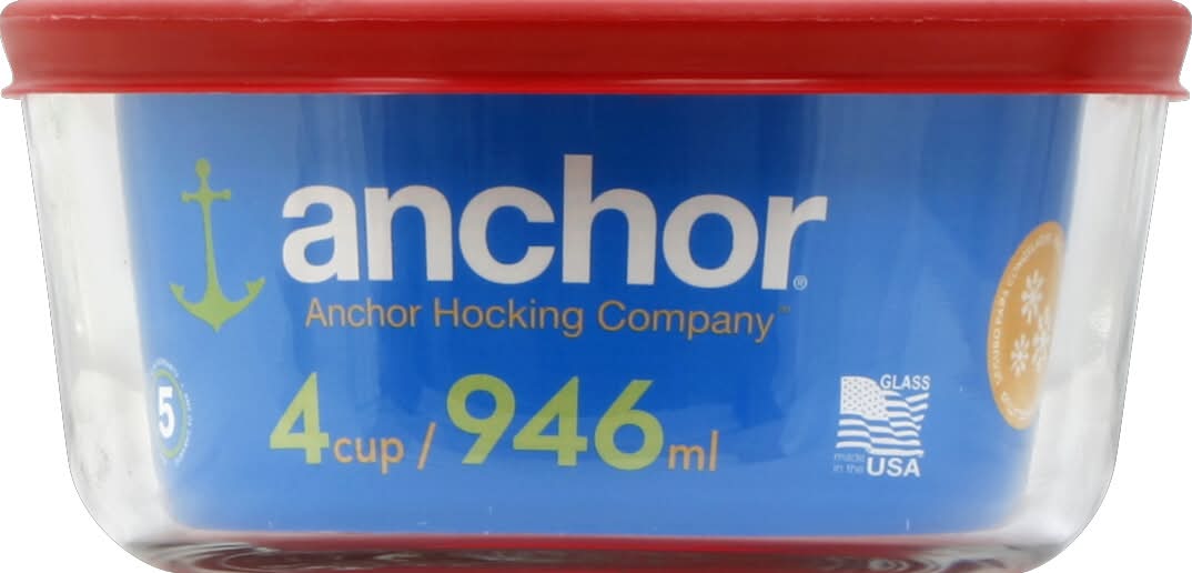 Anchor Glass Storage Container