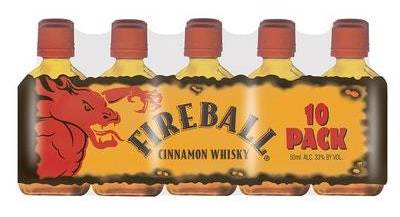 Fireball Cinnamon Whiskey (10 x 50 ml)