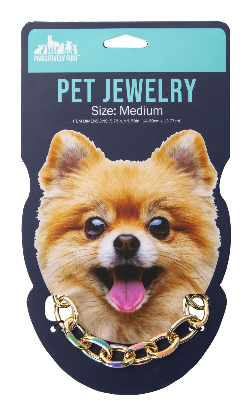 Epoxy Link Chain Pet Jewelry - Medium