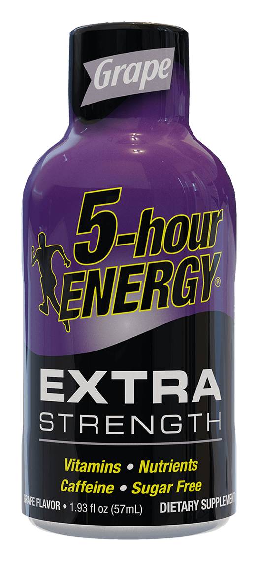 5-Hour Energy Extra Strength Grape Energy Shot (57 ml)