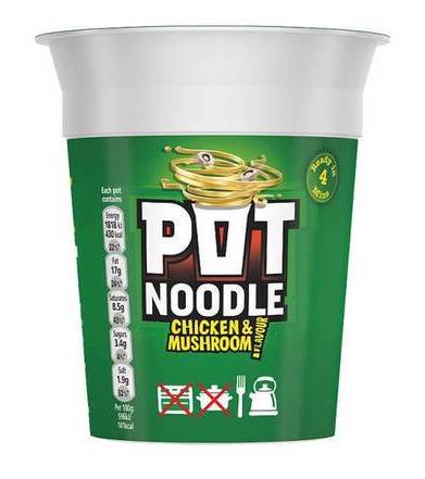 Pot Noodle Chicken Mushroom