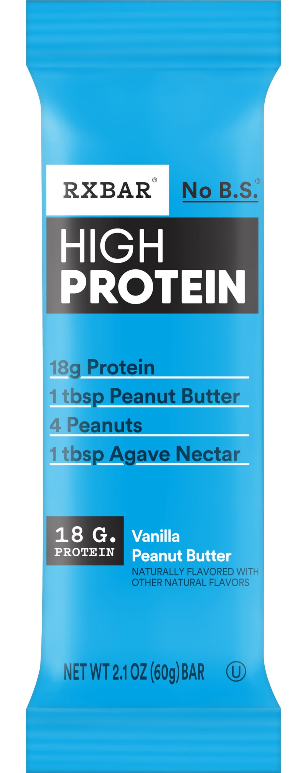 RXBAR High Protein Bars, Vanilla Peanut Butter (2.1 oz)