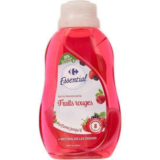 Carrefour Essential - Mèche désodorisante fruits rouges