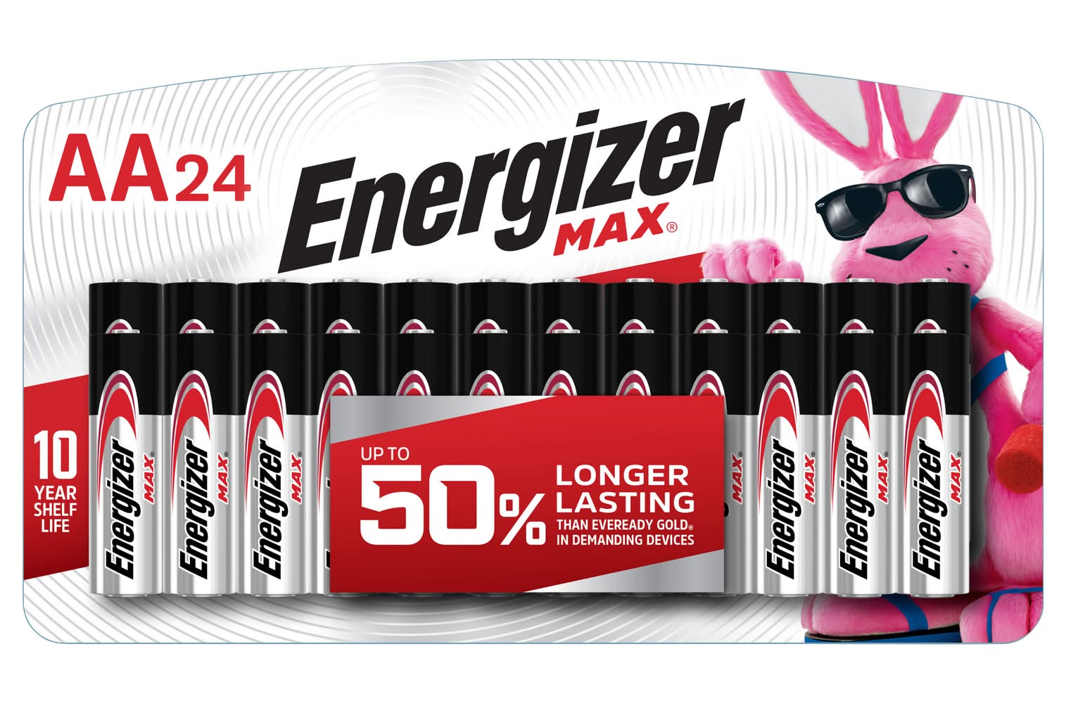 Energizer Max Aa Alkaline Batteries (24 ct)