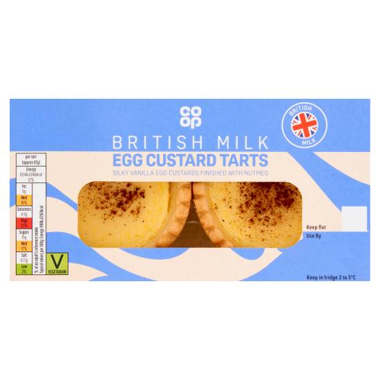 Co-Op Classic Egg Custard Tarts