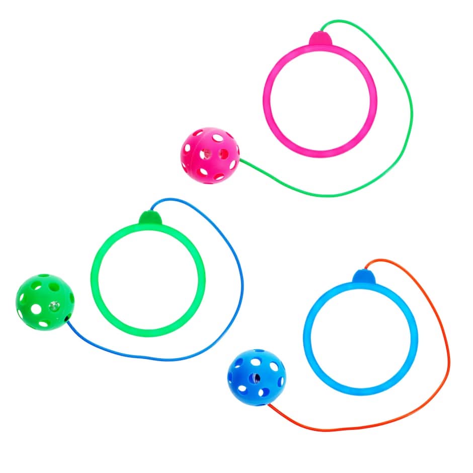 Outdoor Fun Ankle Skipper With Light Up Ball, Assorted