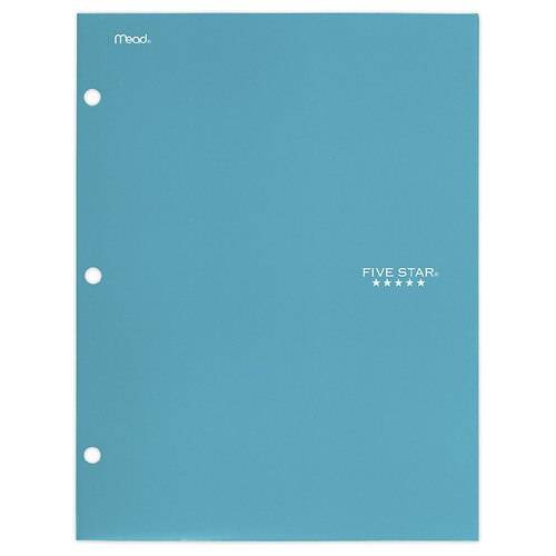 Five Star 4 Pocket Paper Folder 12.5" x 9.5" x .12" - 1.0 ea