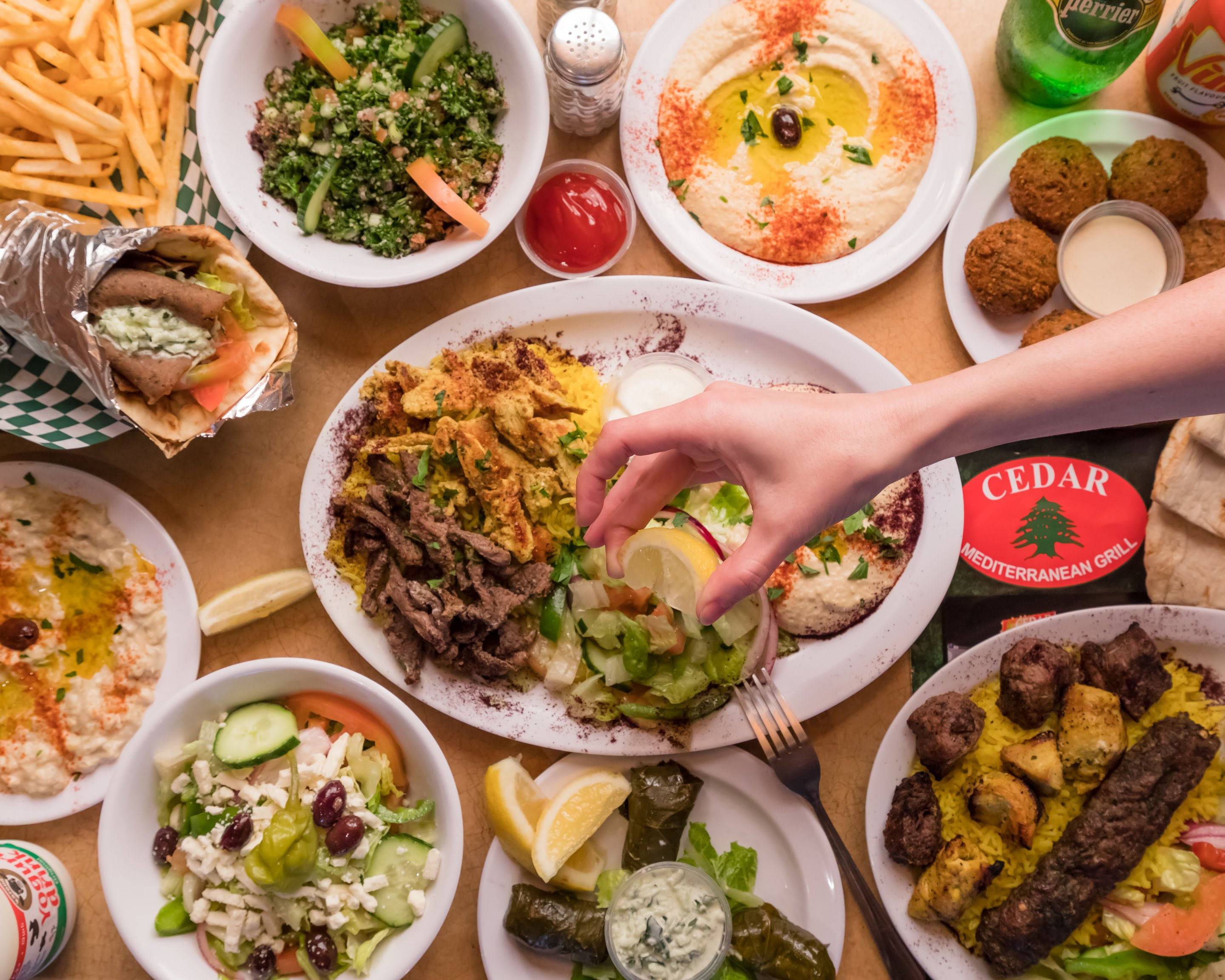 Order Cedar Mediterranean Grill Menu Delivery【Menu & Prices】 San