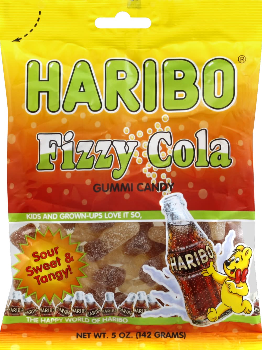 Haribo Fizzy Cola Gummi Candy (5 oz)